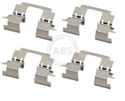 1896Q Sada příslušenství, obložení kotoučové brzdy A.B.S.