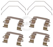 1916Q Sada příslušenství, obložení kotoučové brzdy A.B.S.