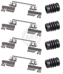 1927Q Sada příslušenství, obložení kotoučové brzdy A.B.S.