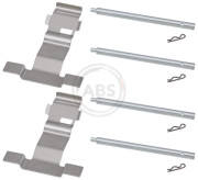 1943Q Sada příslušenství, obložení kotoučové brzdy A.B.S.