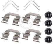 1968Q Sada příslušenství, obložení kotoučové brzdy A.B.S.