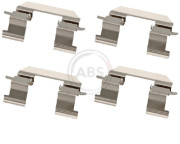 2000Q Sada příslušenství, obložení kotoučové brzdy A.B.S.