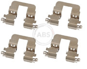 2009Q Sada příslušenství, obložení kotoučové brzdy A.B.S.