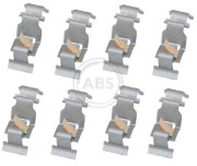 2013Q Sada příslušenství, obložení kotoučové brzdy A.B.S.