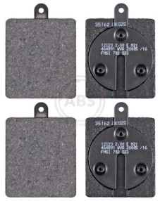 35162 Sada brzdových destiček, kotoučová brzda A.B.S.
