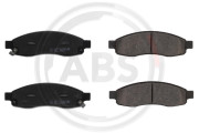 35387 Sada brzdových destiček, kotoučová brzda A.B.S.