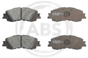35423 Sada brzdových destiček, kotoučová brzda A.B.S.
