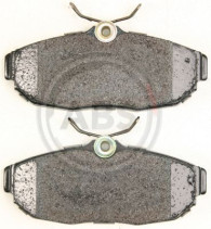 38455 Sada brzdových destiček, kotoučová brzda A.B.S.