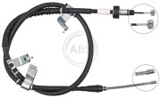 K10043 Tažné lanko, parkovací brzda A.B.S.