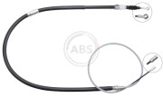 K14033 Tažné lanko, parkovací brzda A.B.S.