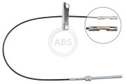 K17253 Tažné lanko, parkovací brzda A.B.S.