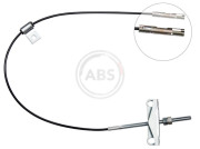 K17254 Tažné lanko, parkovací brzda A.B.S.
