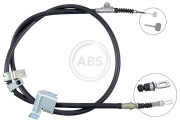 K17430 Tažné lanko, parkovací brzda A.B.S.
