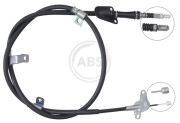 K17528 Tažné lanko, parkovací brzda A.B.S.