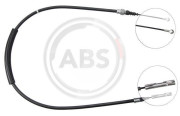 K18558 Tažné lanko, parkovací brzda A.B.S.