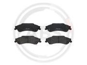 P10002 Sada brzdových destiček, kotoučová brzda BREMBO A.B.S.