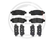 P10010 Sada brzdových destiček, kotoučová brzda BREMBO A.B.S.