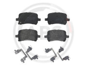 P10015 Sada brzdových destiček, kotoučová brzda BREMBO A.B.S.