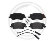 P23088 Sada brzdových destiček, kotoučová brzda BREMBO A.B.S.