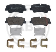 P30085 Sada brzdových destiček, kotoučová brzda BREMBO A.B.S.
