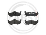 P37011 Sada brzdových destiček, kotoučová brzda BREMBO A.B.S.
