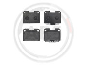 P54048 Sada brzdových destiček, kotoučová brzda BREMBO A.B.S.