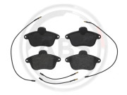 P61048 Sada brzdových destiček, kotoučová brzda BREMBO A.B.S.