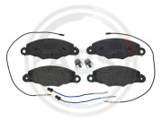 P61061 Sada brzdových destiček, kotoučová brzda BREMBO A.B.S.