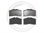 P65006 Sada brzdových destiček, kotoučová brzda BREMBO A.B.S.