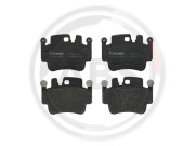 P65009 Sada brzdových destiček, kotoučová brzda BREMBO A.B.S.