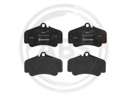 P65011 Sada brzdových destiček, kotoučová brzda BREMBO A.B.S.