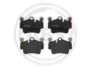 P65015 Sada brzdových destiček, kotoučová brzda BREMBO A.B.S.