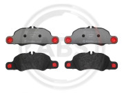 P65018 Sada brzdových destiček, kotoučová brzda BREMBO A.B.S.