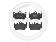 P65028 Sada brzdových destiček, kotoučová brzda BREMBO A.B.S.