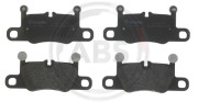 P65031 Sada brzdových destiček, kotoučová brzda BREMBO A.B.S.