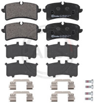 P65040 Sada brzdových destiček, kotoučová brzda BREMBO A.B.S.