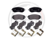 P78021 Sada brzdových destiček, kotoučová brzda BREMBO A.B.S.