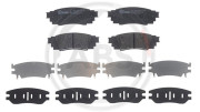 P83160 Sada brzdových destiček, kotoučová brzda BREMBO A.B.S.