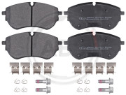 P85173 Sada brzdových destiček, kotoučová brzda BREMBO A.B.S.