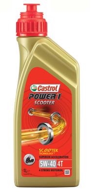 154F87 CASTROL Power 1 Scooter 4T 5W-40 1 lt CASTROL