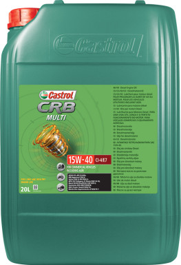 3418160 CASTROL CRB Multi 15W-40 Cl-4/E7 20 lt CASTROL