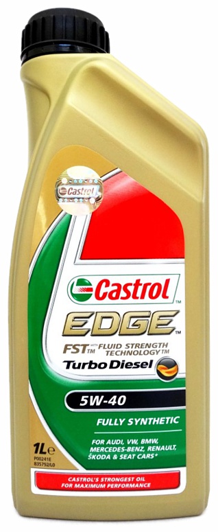 90640 Olej motorový Castrol EDGE Turbo Diesel 5W-40 1L 90640 CASTROL