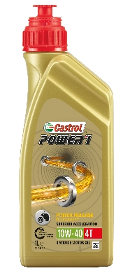 15043E 1L 10W40 4T Power 1 Motorový olej CASTROL