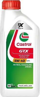 15F686 Motorový olej Castrol GTX 5W-40 A3/B4 CASTROL