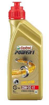 15049A CASTROL Motorový olej Power 1 4T 20W-50 - 1 litr | 15049A CASTROL
