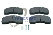 01.35.076 Sada brzdových destiček, kotoučová brzda TRUCKTEC AUTOMOTIVE