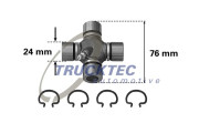 02.34.017 Kloub, podélný hřídel TRUCKTEC AUTOMOTIVE