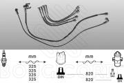 2451 EFI AUTOMOTIVE sada zapaľovacích káblov 2451 EFI AUTOMOTIVE