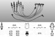 2492 Sada kabelů pro zapalování EFI - BOUGICORD EFI AUTOMOTIVE