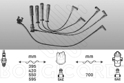 2496 Sada kabelů pro zapalování EFI - BOUGICORD EFI AUTOMOTIVE